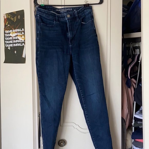 American Eagle Dark Wash Jeans - Picture 1 of 4